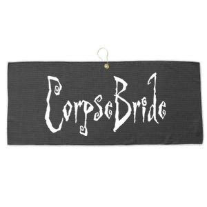 Corpse Bride Large Microfiber Waffle Golf Towel