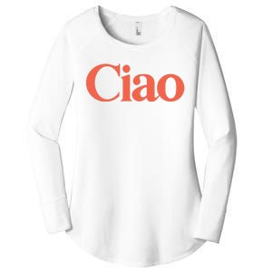 Ciao Bella Women's Perfect Tri Tunic Long Sleeve Shirt