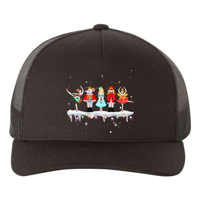 Christmas Ballet Clara Mouse King Princess Nutcracker Yupoong Adult 5-Panel Trucker Hat