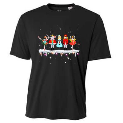 Christmas Ballet Clara Mouse King Princess Nutcracker Cooling Performance Crew T-Shirt