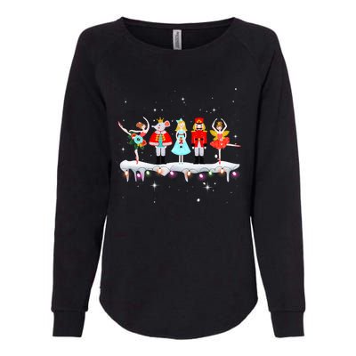 Christmas Ballet Clara Mouse King Princess Nutcracker Womens California Wash Sweatshirt