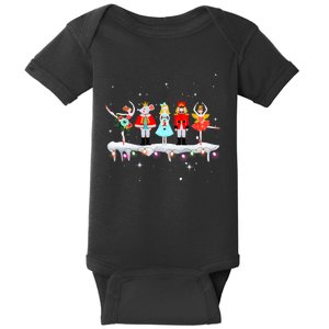 Christmas Ballet Clara Mouse King Princess Nutcracker Baby Bodysuit