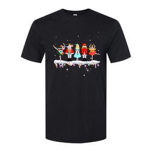 Christmas Ballet Clara Mouse King Princess Nutcracker Softstyle CVC T-Shirt