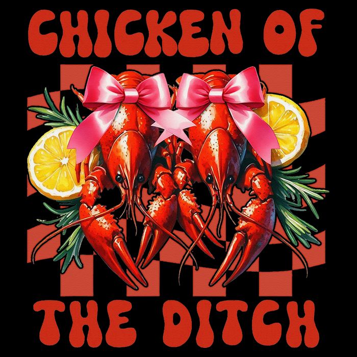 Crawfish Boil Coquette Bow Cajun Seafood Chicken Of Ditch Sustainable Bucket Hat