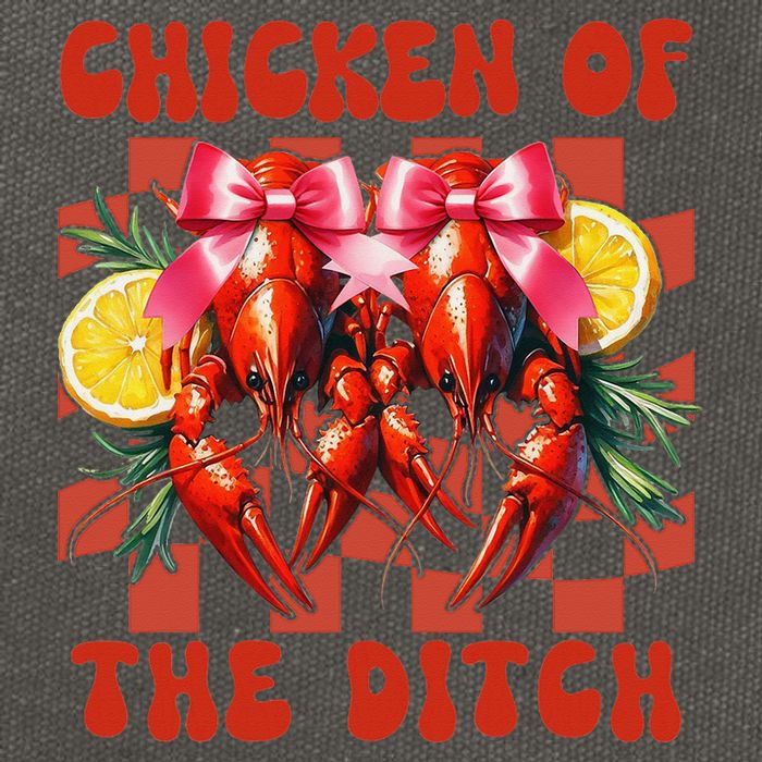 Crawfish Boil Coquette Bow Cajun Seafood Chicken Of Ditch Cotton Canvas Backpack