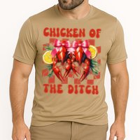 Crawfish Boil Coquette Bow Cajun Seafood Chicken Of Ditch Cooling Performance Crew T-Shirt