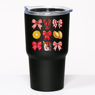Coquette Bow Crawfish Boil Girl Aesthetic Funny Girl Women Tumbler