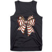 Coquette Bow Christmas Tree Cake Christmas Vibes Tank Top