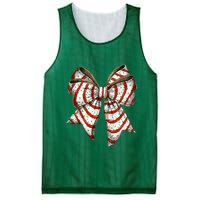 Coquette Bow Christmas Tree Cake Christmas Vibes Mesh Reversible Basketball Jersey Tank