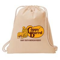 Cappy Barrel; Capybara Campaign Store Logo Drawstring Bag