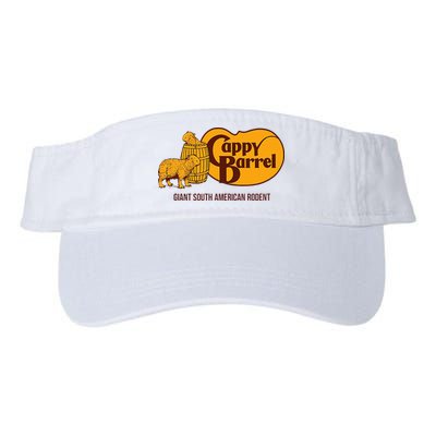 Cappy Barrel; Capybara Campaign Store Logo Visor