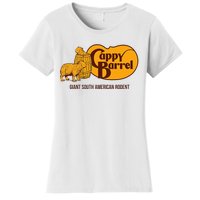 Cappy Barrel; Capybara Campaign Store Logo Women's T-Shirt