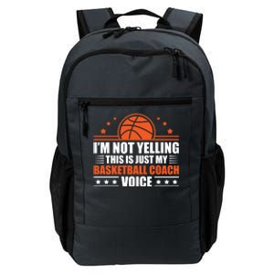 Cool Basketball Coach Basketball Coaching Voice Meaningful Gift Daily Commute Backpack