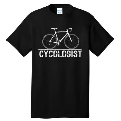 Cycologist Bike Cycling Bicycle Cyclist Christmas Tall T-Shirt