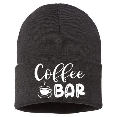 Coffee Bar Sustainable Knit Beanie