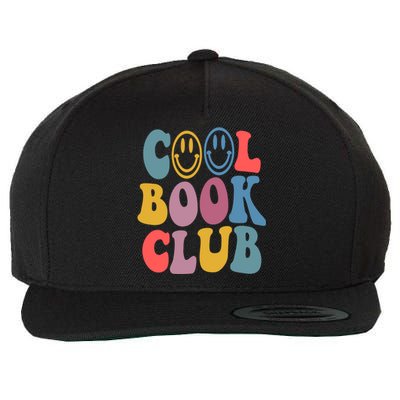 Cool Book Club Funny Book Lover Club Booktrovert Club Gift Wool Snapback Cap