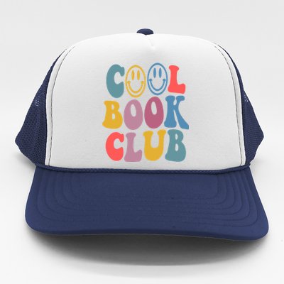 Cool Book Club Funny Book Lover Club Booktrovert Club Gift Trucker Hat