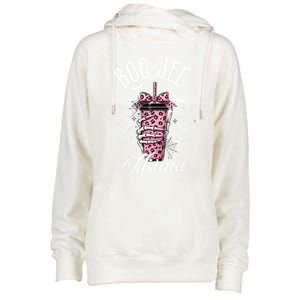 Coquette Bow Cute Gift Womens Funnel Neck Pullover Hood