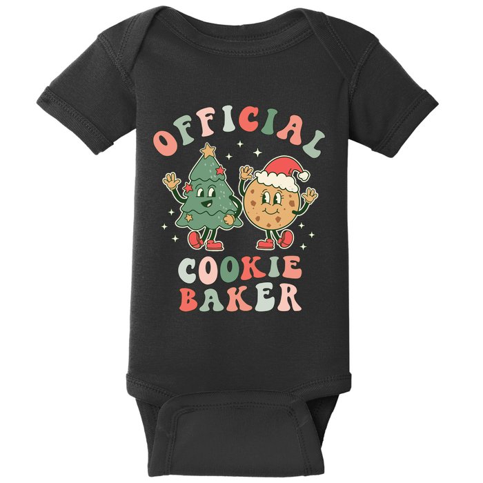 Cookie Baker | Christmas Cookie Taste Tester Taster Baby Bodysuit