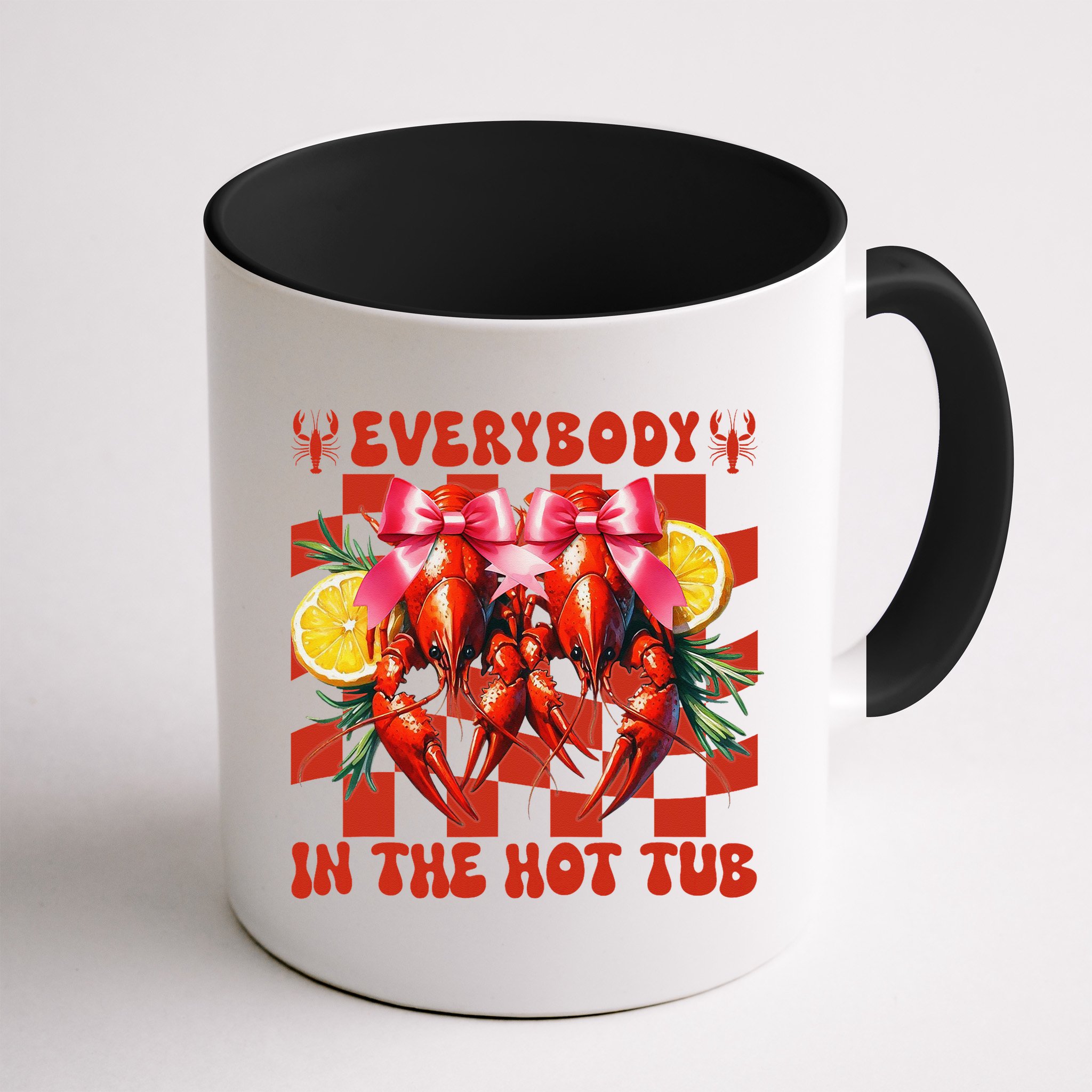Crawfish Boil Coquette Everybody In Hot Tub Cajun Seafood Mug