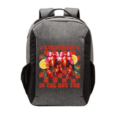 Crawfish Boil Coquette Everybody In Hot Tub Cajun Seafood Vector Backpack