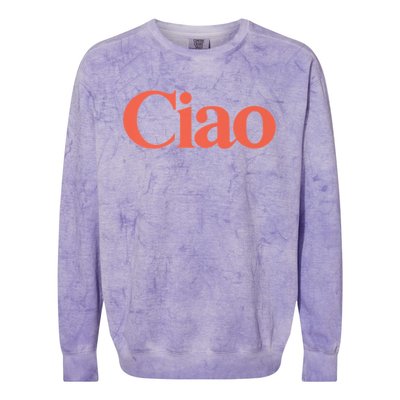 Ciao Bella Colorblast Crewneck Sweatshirt