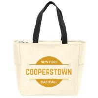 Cooperstown Baseball Cooperstown New York Baseball Hall Of Zip Tote Bag