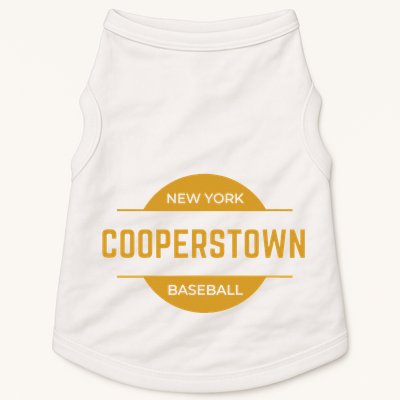 Cooperstown Baseball Cooperstown New York Baseball Hall Of Doggie Tank