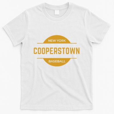 Cooperstown Baseball Cooperstown New York Baseball Hall Of T-Shirt