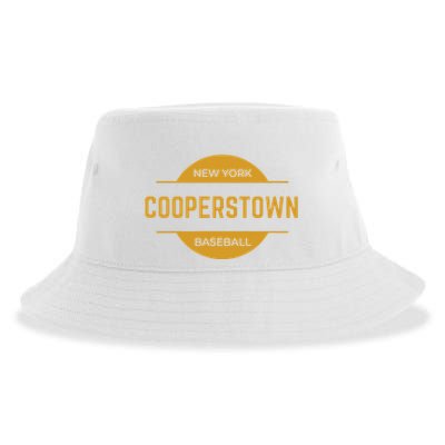 Cooperstown Baseball Cooperstown New York Baseball Hall Of Sustainable Bucket Hat