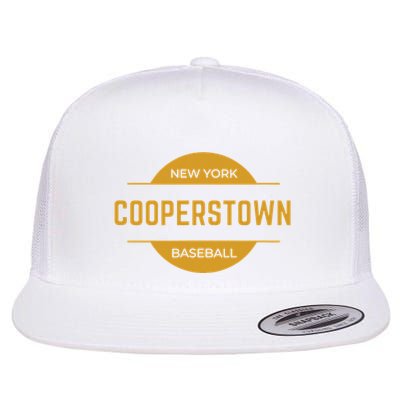 Cooperstown Baseball Cooperstown New York Baseball Hall Of Flat Bill Trucker Hat