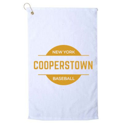 Cooperstown Baseball Cooperstown New York Baseball Hall Of Golf Towel