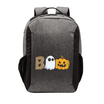 Cute But Creepy Ghost Boo Pumpkin Leopard Halloween Cute Gift Vector Backpack