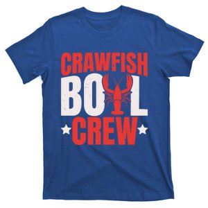 Crawfish Boil Crew Design Funny Crawfish Lover Cajun Season Cool Gift T-Shirt