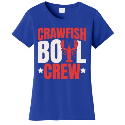 Crawfish Boil Crew Design Funny Crawfish Lover Cajun Season Cool Gift Women's T-Shirt