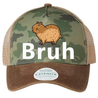 Capybara Bruh Legacy Tie Dye Trucker Hat