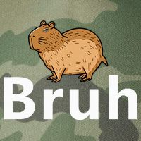 Capybara Bruh Legacy Tie Dye Trucker Hat