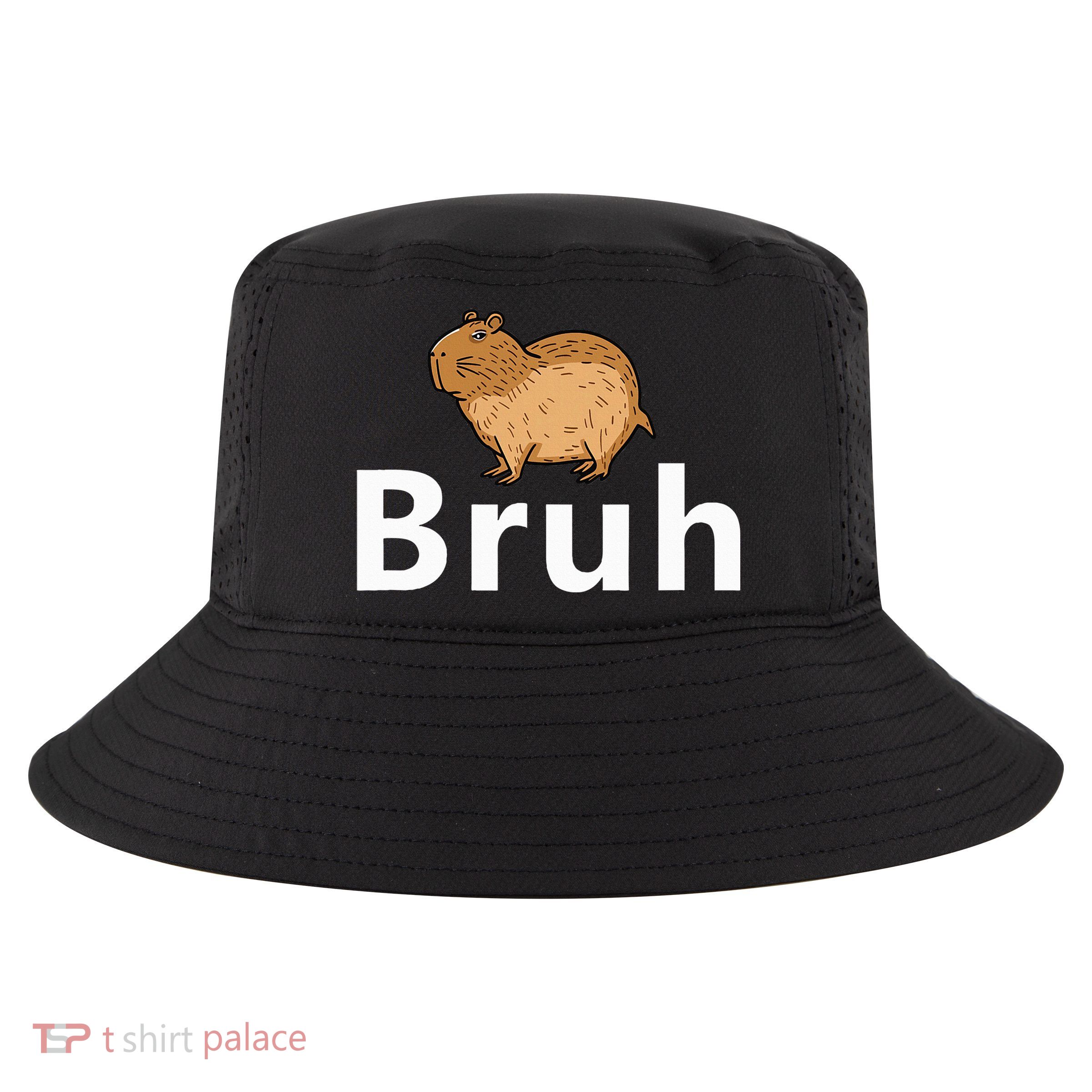 Capybara Bruh Cool Comfort Performance Bucket Hat