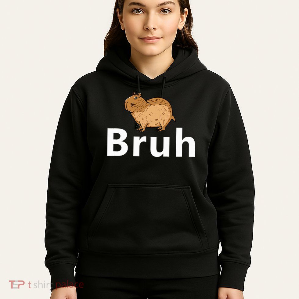 Capybara Bruh Hoodie