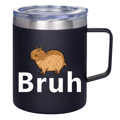Capybara Bruh 12oz Stainless Steel Coffee Mug