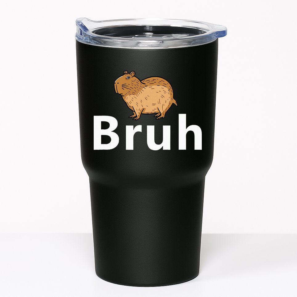 Capybara Bruh Tumbler