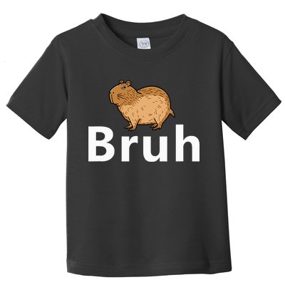 Capybara Bruh Toddler T-Shirt