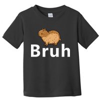Capybara Bruh Toddler T-Shirt