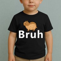 Capybara Bruh Toddler T-Shirt
