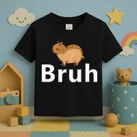 Capybara Bruh Toddler T-Shirt