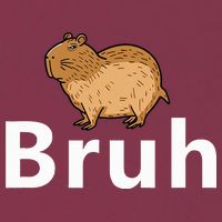 Capybara Bruh 16oz Travel Tumbler