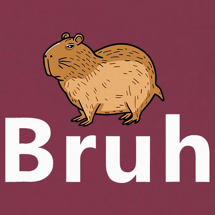 Capybara Bruh 16oz Travel Tumbler