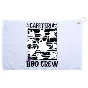 Cafeteria Boo Crew Teacher Lunch Lady Team Spooky Babe Ghost Grommeted Golf Towel