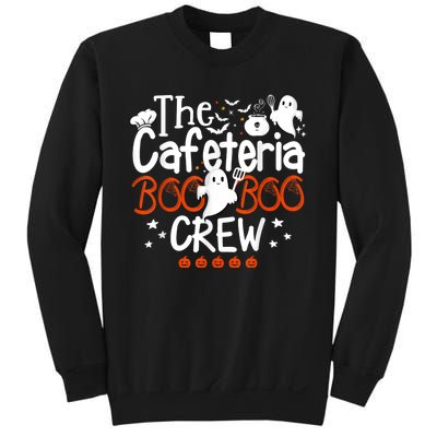 Cafeteria Boo Crew Teacher Lunch Lady Team Spooky Babe Ghost Sweatshirt