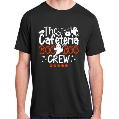 Cafeteria Boo Crew Teacher Lunch Lady Team Spooky Babe Ghost Adult ChromaSoft Performance T-Shirt